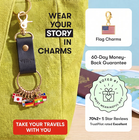 Flag Charms Set